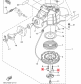 Zapadka, łapka pod szarpak Yamaha F4A, F4B, F5A, F6C