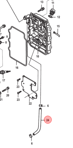 Przewód Mercury 8M0093642