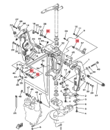 Plastikowa tuleja Yamaha 90386-10M16