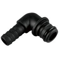 Króciec pomp QA 3/4" - złącze 90° 12 mm